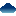 Cloud icon, solid dark navy fading to pale cyan toward the bottom