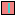 Coral square with a turquoise line