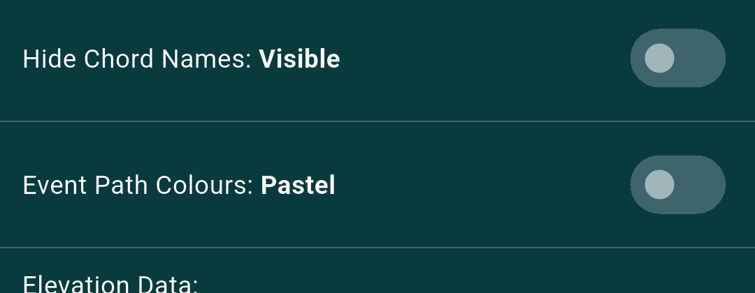 The Settings reminder section with the warning and button no longer shown